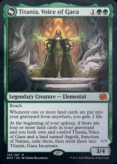 Titania, Voice of Gaea (BRO)