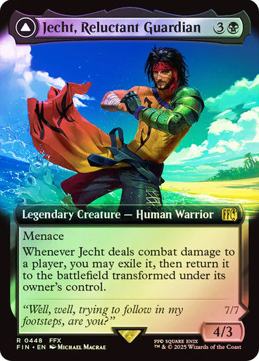 Jecht, Reluctant Guardian // (FIN) (448) / Extended Art / Foil