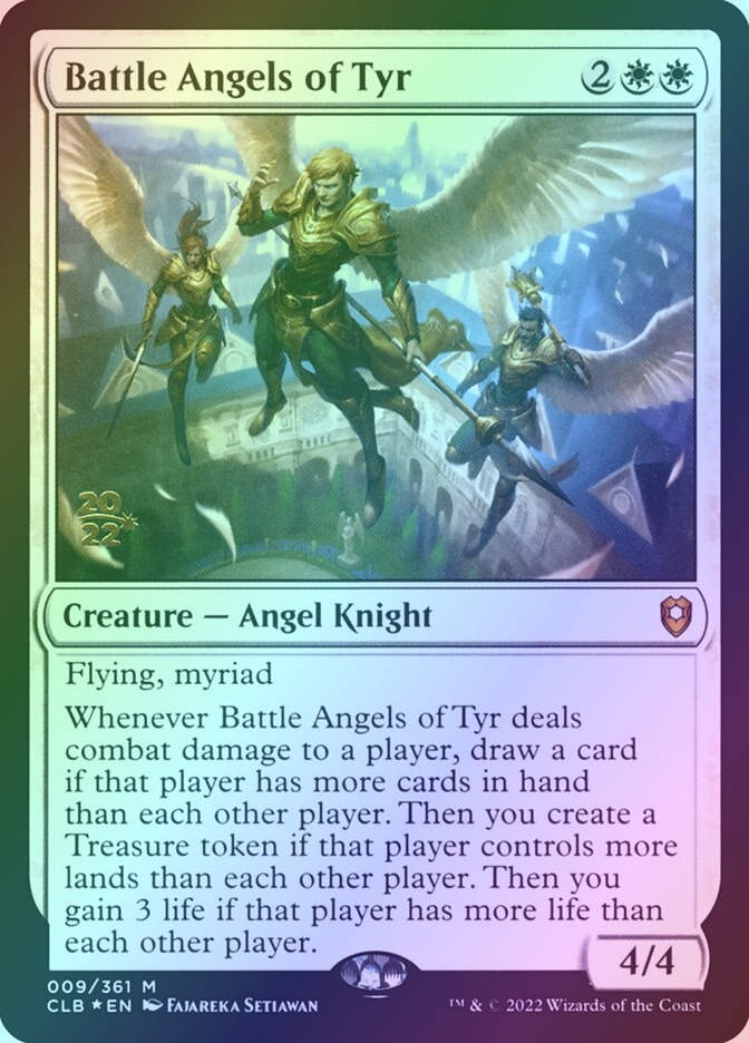Battle Angels of Tyr (PCLB) (9s) / Foil