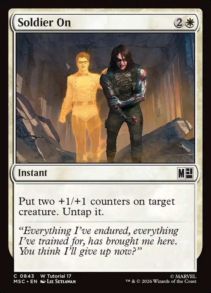 Soldier On (MSC) (843)