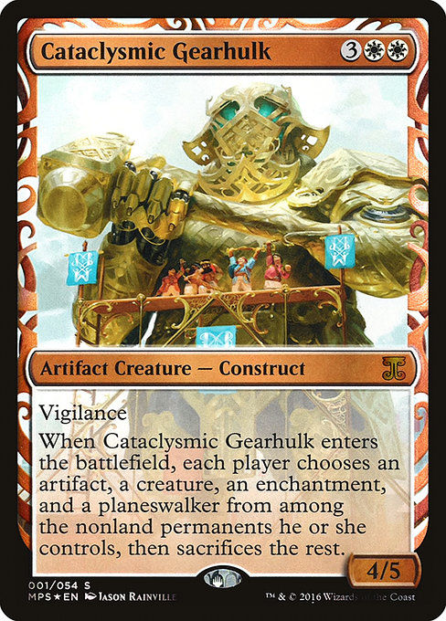 Cataclysmic Gearhulk (MPS) (1) / Foil