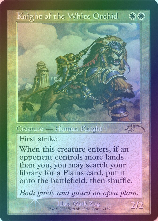 Knight of the White Orchid (SLD) (7139) / Foil