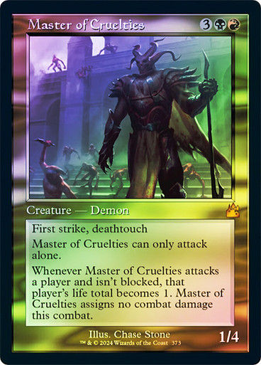 Master of Cruelties (rvr) (373) / Retro / Foil