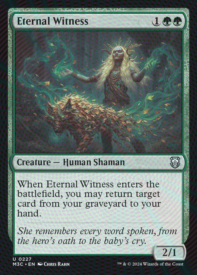 Eternal Witness (M3C) (227) / Ripple Foil