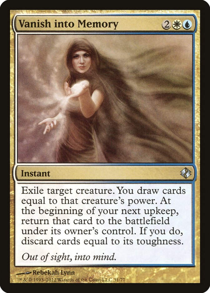 Vanish into Memory (ddi)