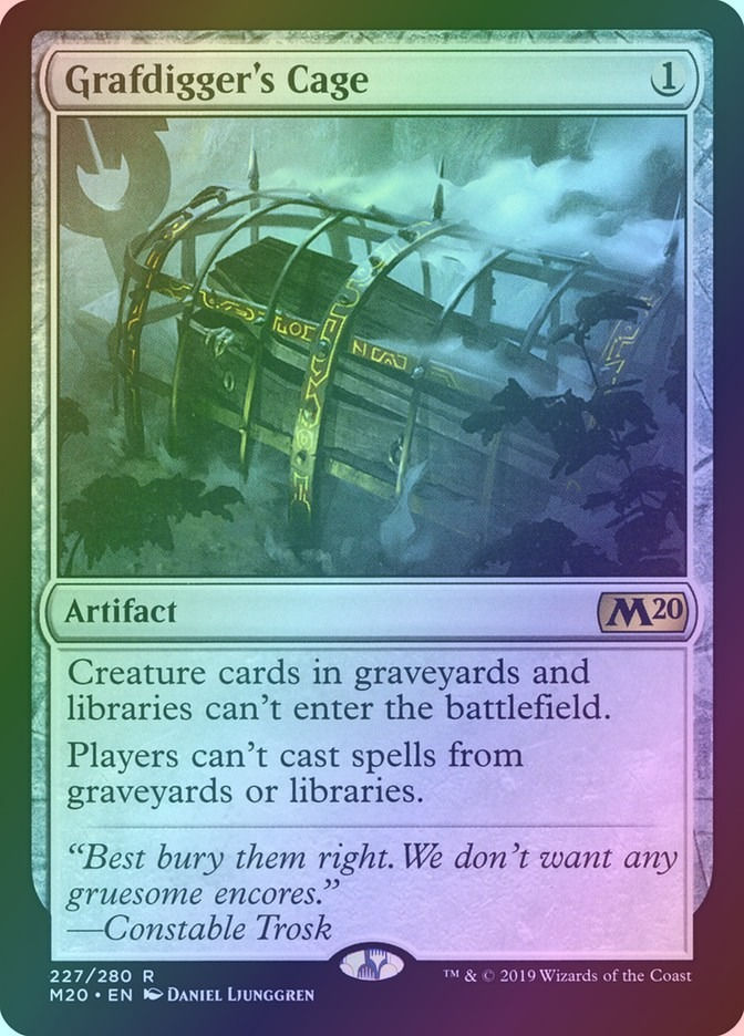 Grafdigger's Cage (M20) (227) / Foil