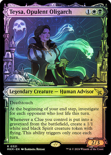 Teysa, Opulent Oligarch (mkm) (321) / Showcase Foil