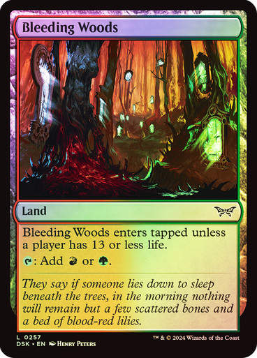 Bleeding Woods (DSK) (257) / Foil