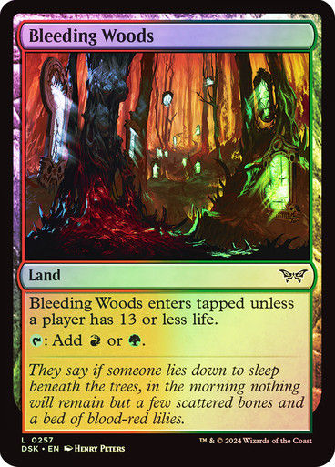 Bleeding Woods (DSK) (257) / Foil