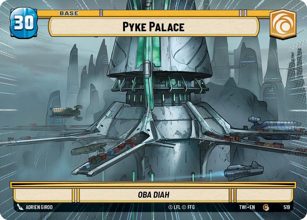 Pyke Palace // Battle Droid (Hyperspace) (TWI) (519 // T03)