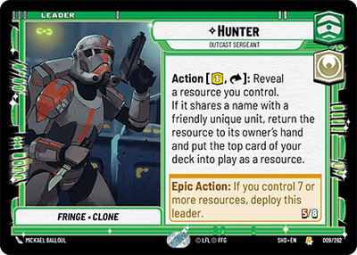 Hunter - Outcast Sergeant (SHD_#009/262)