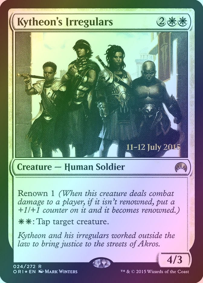 Kytheon's Irregulars (PORI) (24s) / Foil