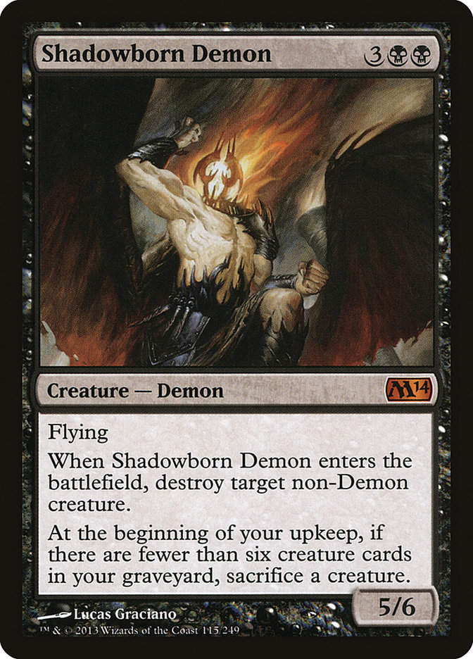 Shadowborn Demon (M14) (115)
