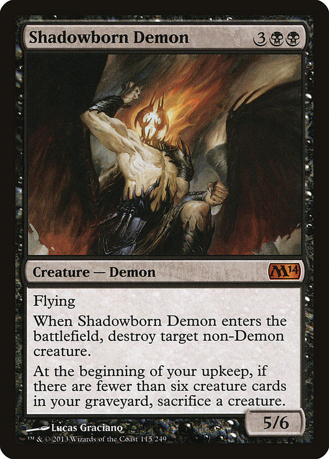 Shadowborn Demon (M14) (115)