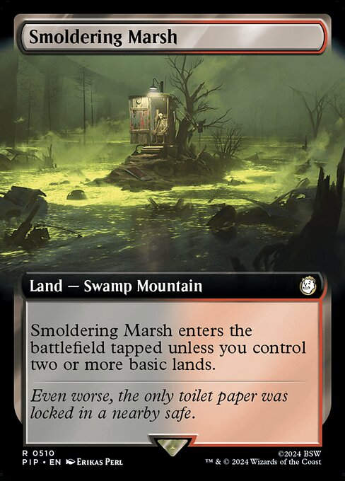 Smoldering Marsh (pip) (510) / Extended Art