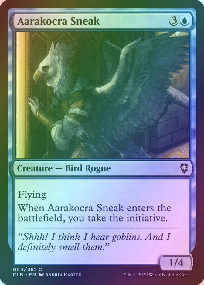 Aarakocra Sneak (CLB) (54) / Foil