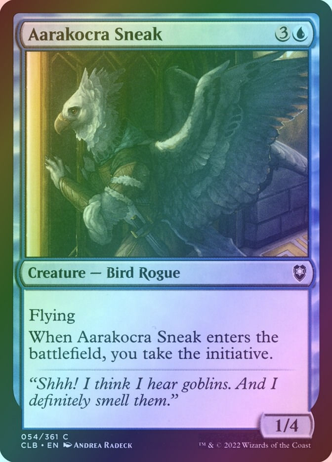 Aarakocra Sneak (CLB) (54) / Foil