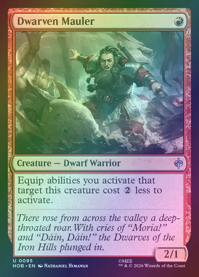Dwarven Mauler (HOB) (95) / Foil