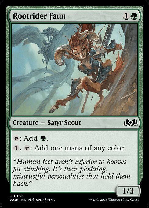 Rootrider Faun (woe)