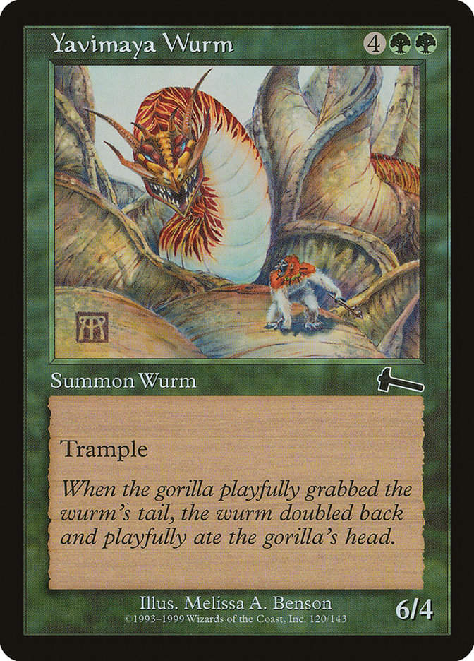Yavimaya Wurm (ULG) (120)