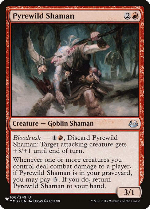 Pyrewild Shaman (PLST) (MM3-106)