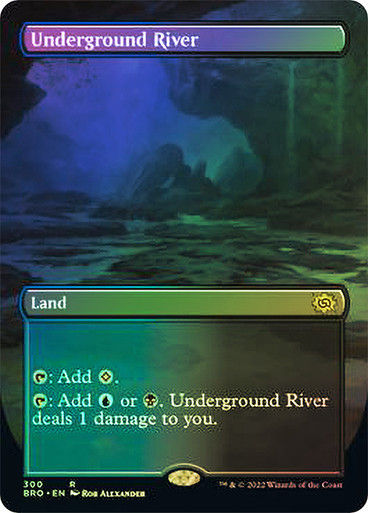 Underground River (BRO) / Borderless Foil
