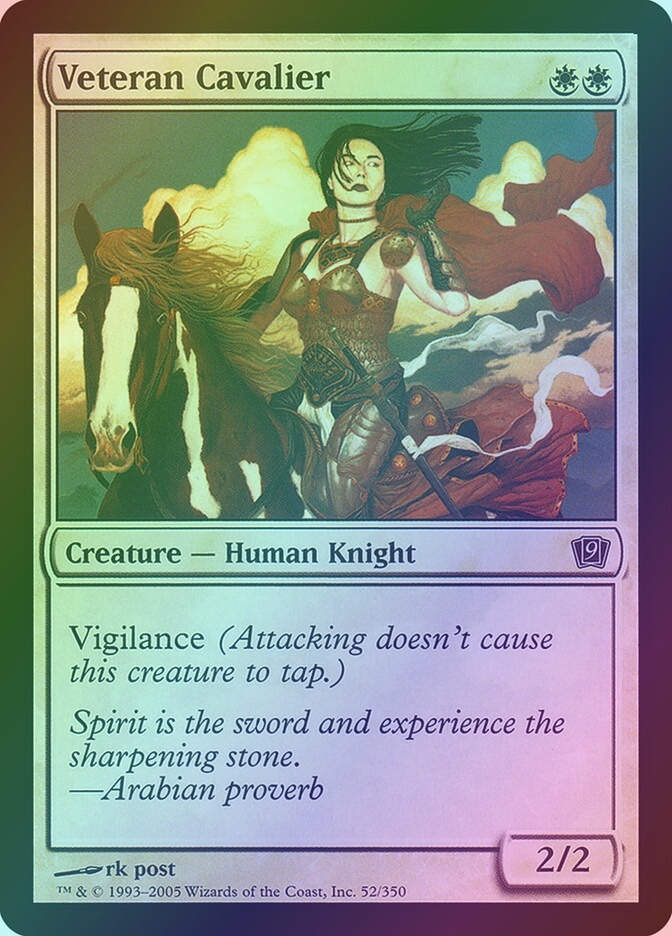 Veteran Cavalier (9ED) (52★) / Foil