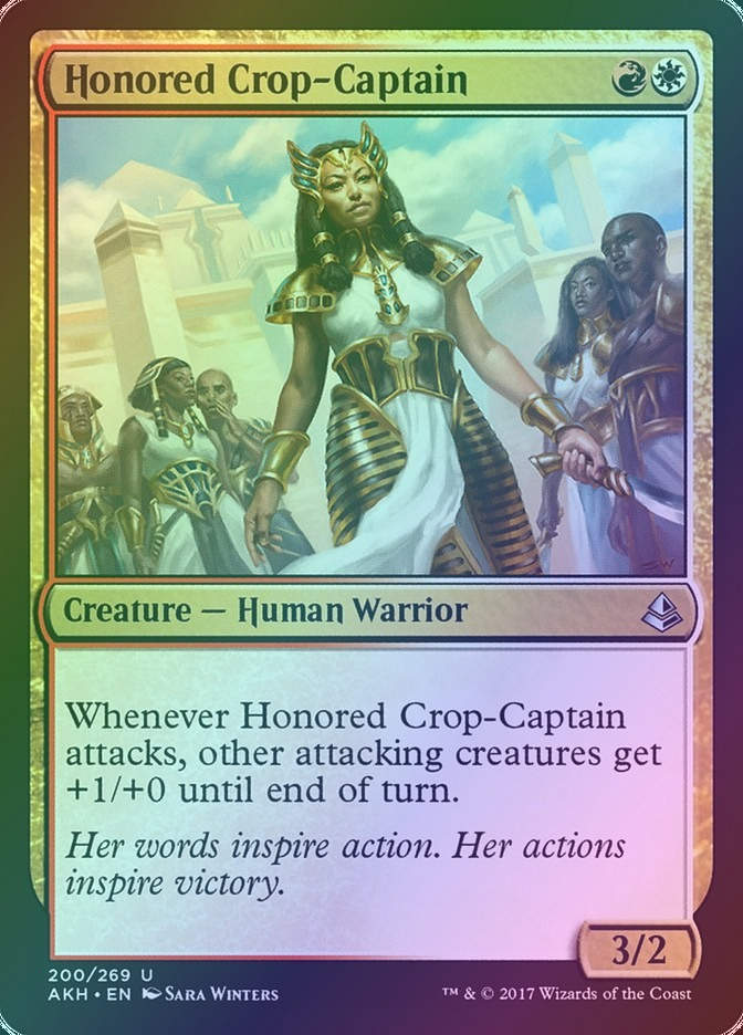 Honored Crop-Captain (AKH) (200) / Foil