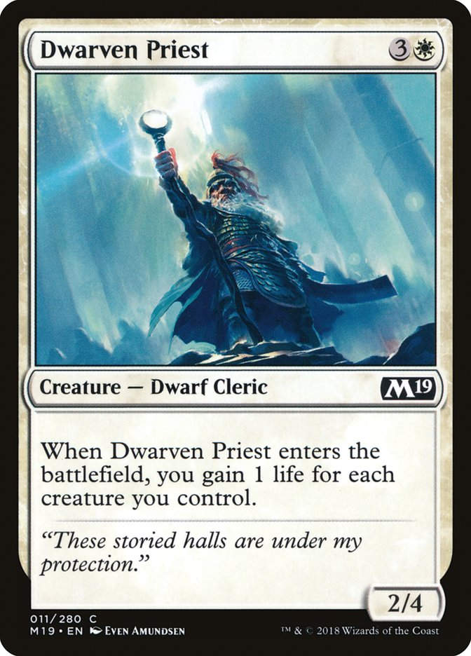 Dwarven Priest (M19) (11)