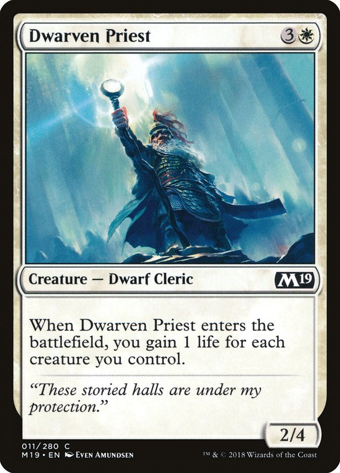 Dwarven Priest (M19) (11)