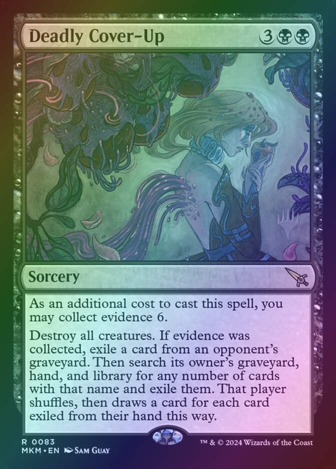 Deadly Cover-Up (PMKM) (83p) / Foil