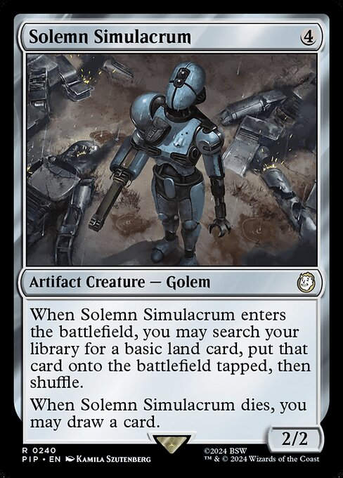Solemn Simulacrum (pip) (240)