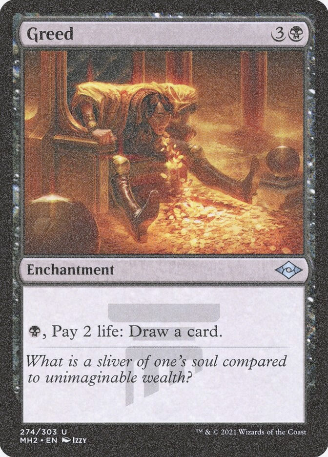 Greed (MH2) (274) / Foil Etched
