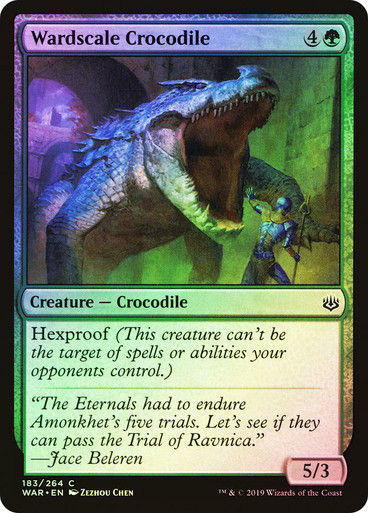 Wardscale Crocodile (WAR) (183) / Foil