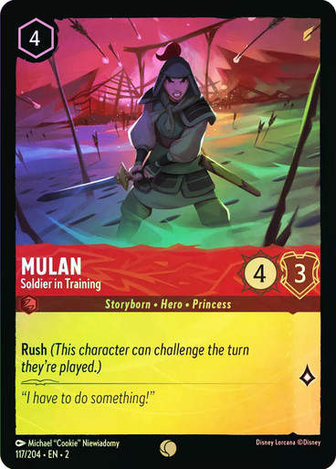 Mulan - Soldier in Training (LOR_ROF) / Foil