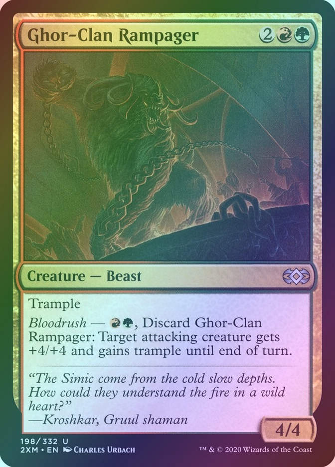 Ghor-Clan Rampager (2XM) (198) / Foil