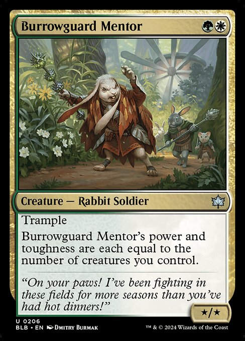 Burrowguard Mentor (blb) (206)