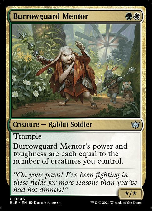 Burrowguard Mentor (blb) (206)