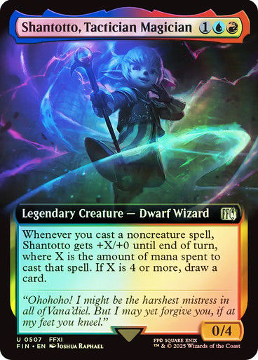 Shantotto, Tactician Magician (FIN) (507) / Extended Art / Foil