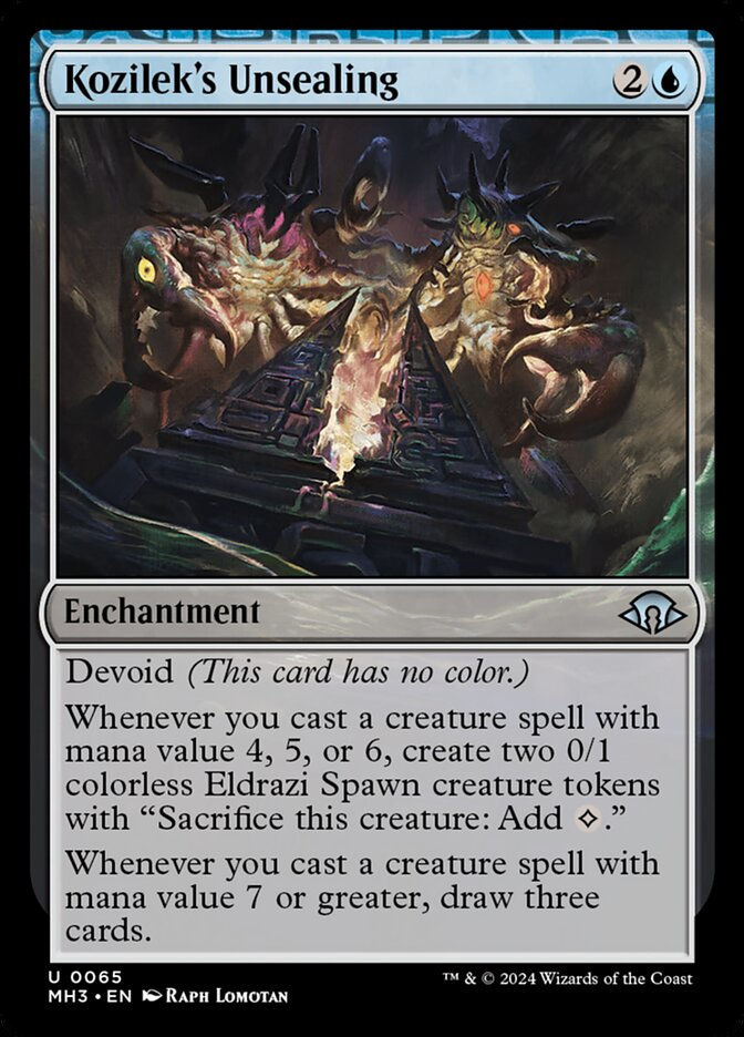 Kozilek's Unsealing (MH3) (65)