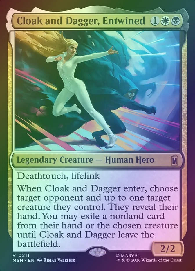 Cloak and Dagger, Entwined (MSH) (211) / Foil