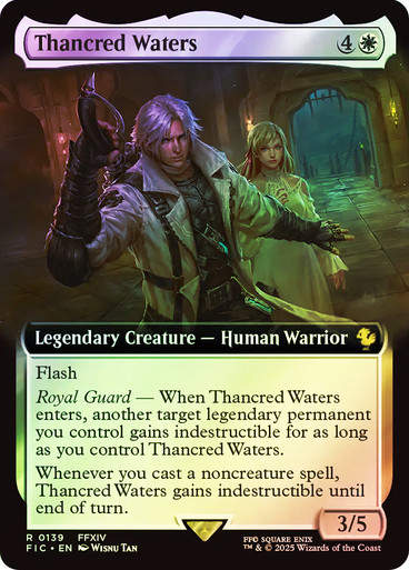 Thancred Waters (FIC) (139) / Extended Art / Foil