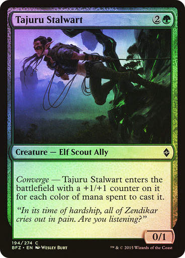 Tajuru Stalwart (BFZ) (194) / Foil