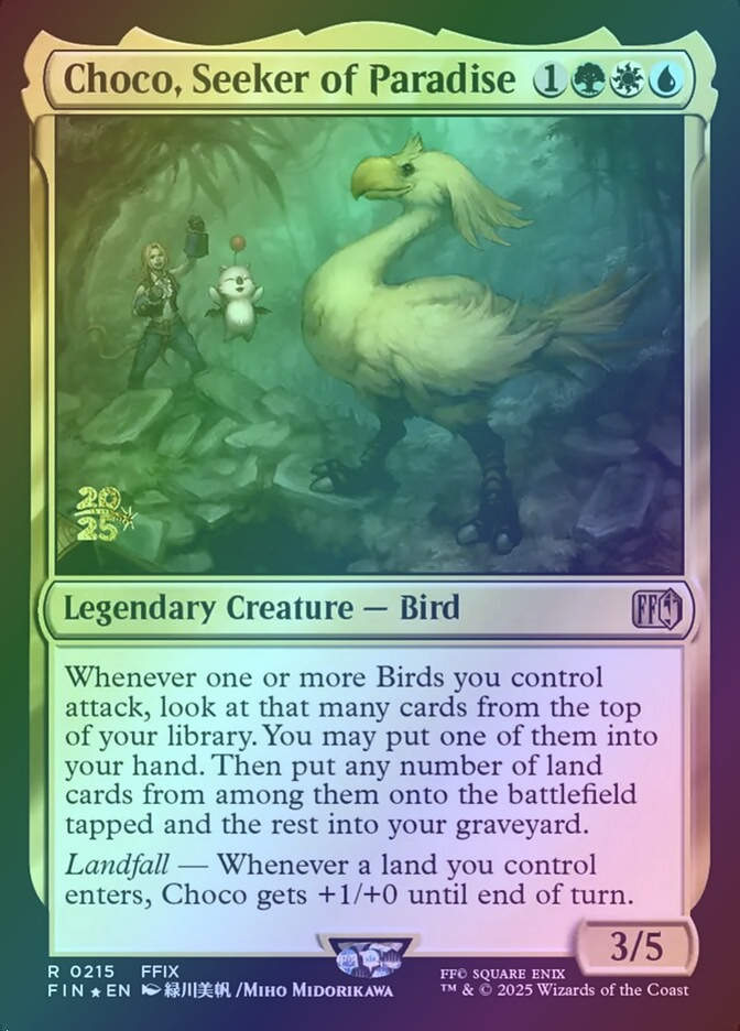 Choco, Seeker of Paradise (PFIN) (215s) / Foil