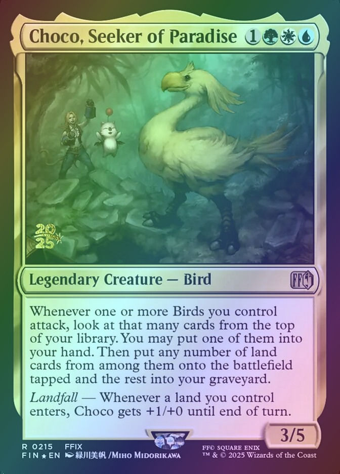 Choco, Seeker of Paradise (PFIN) (215s) / Foil