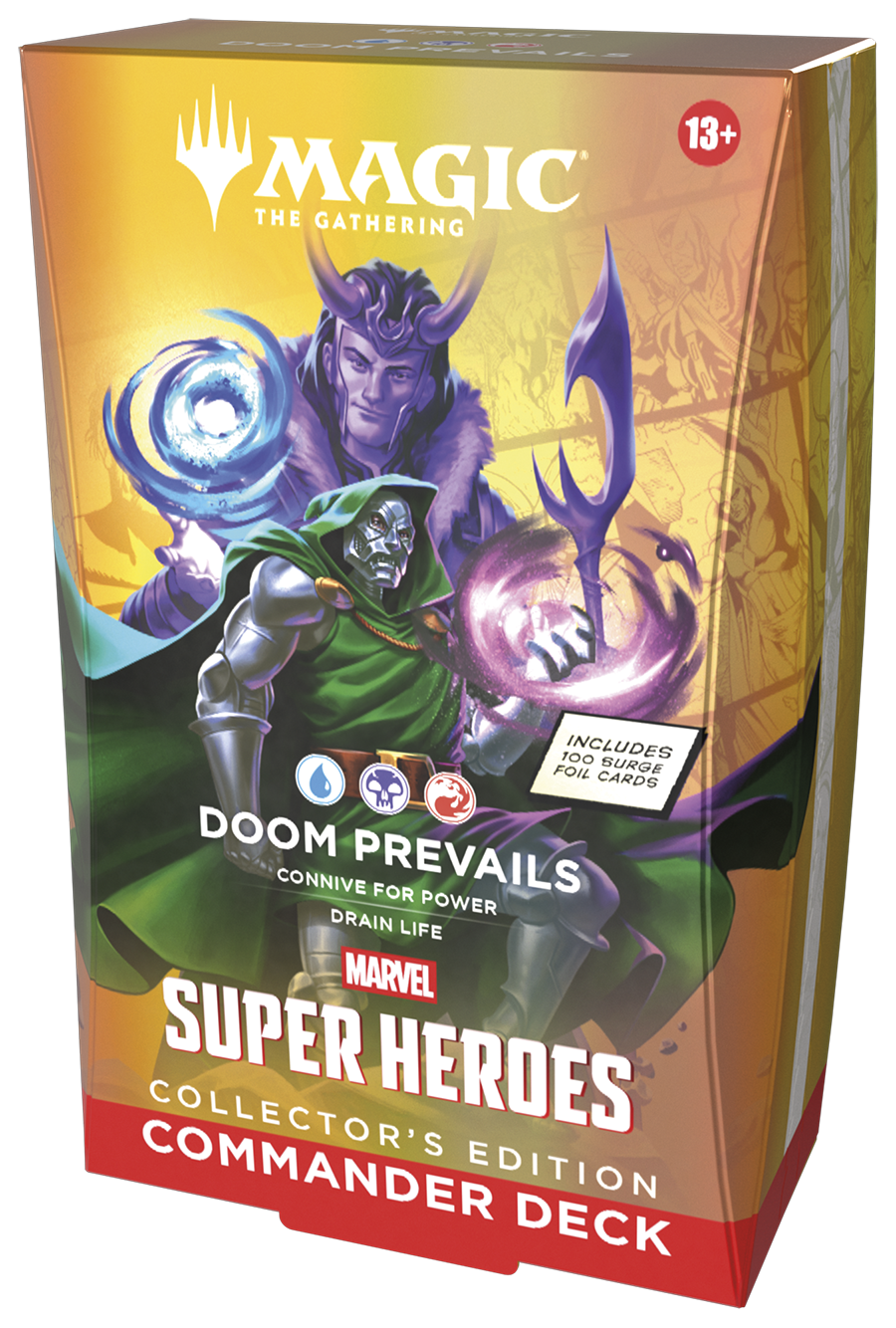 Marvel Super Heroes Commander Decks Collector's Edition - Doom Prevails — cara 2 de 2