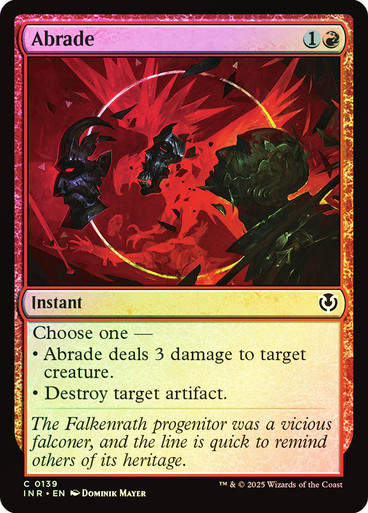 Abrade (INR) (139) / Foil
