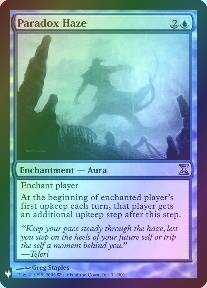 Paradox Haze (PLST) (TSP-71) / Foil