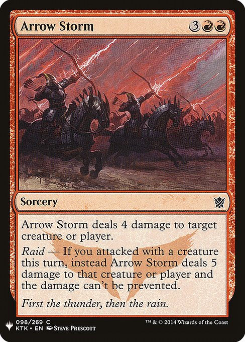 Arrow Storm (PLST) (KTK-98)