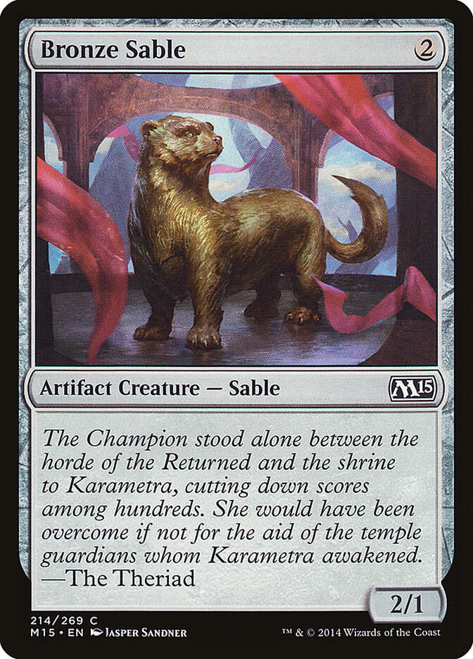 Bronze Sable (M15) (214)